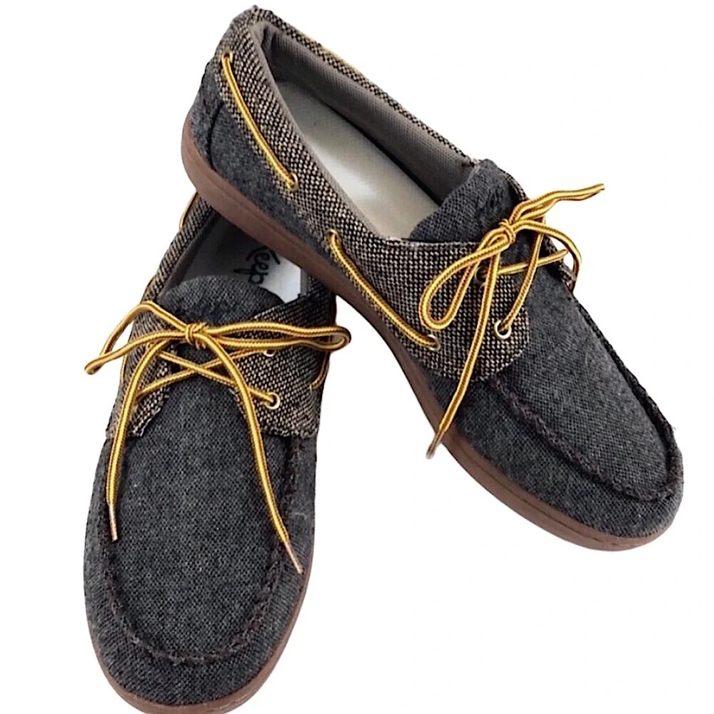 Keep Collective Mens Size 9.5 Tweed  Loafers NWOB